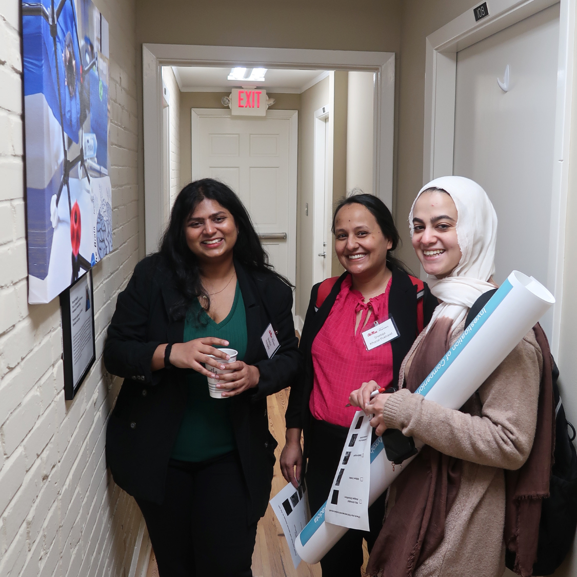 Students at the Image of Research competition.